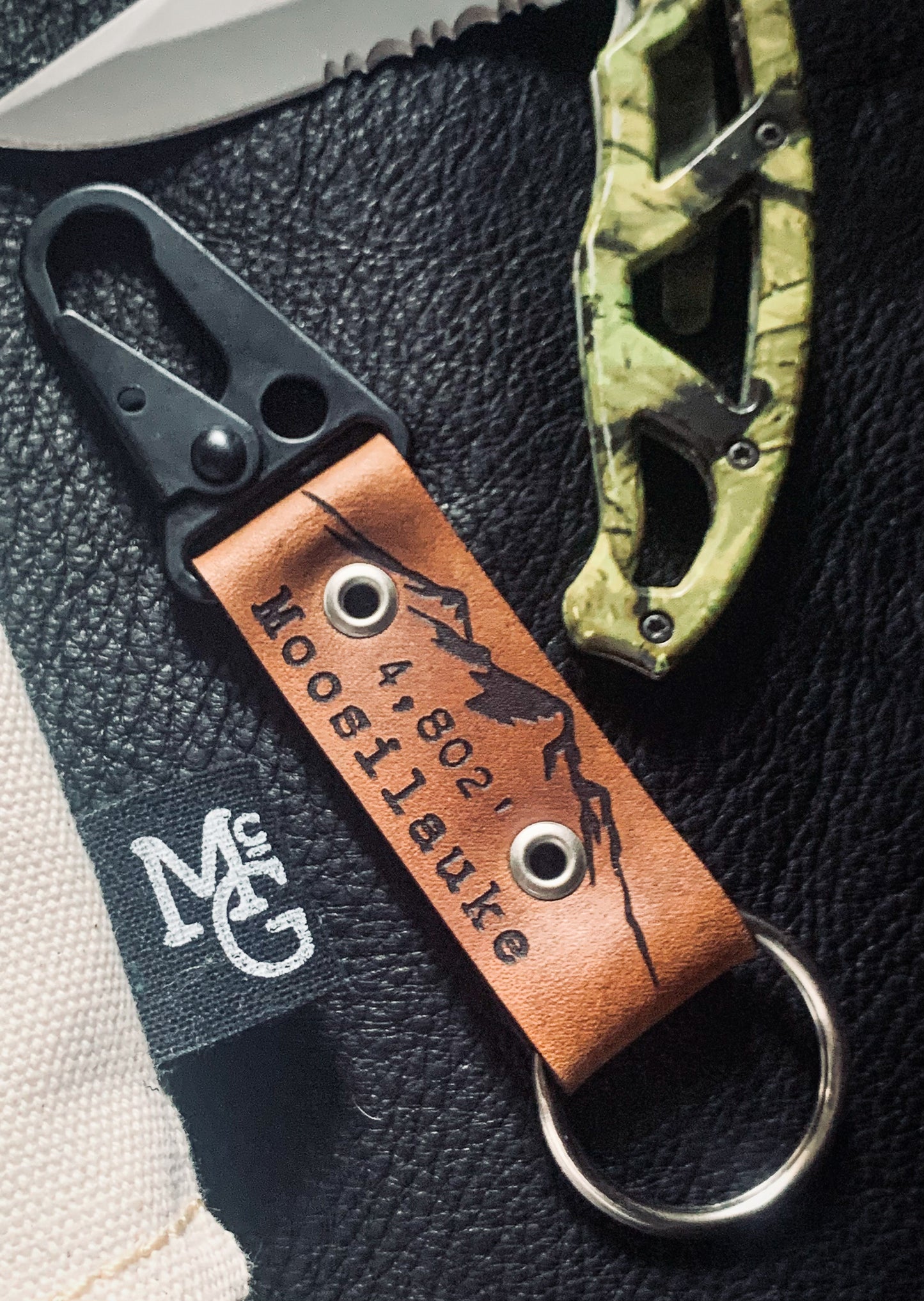 Custom Leather Keychain